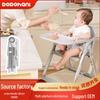 Adjustable Foldable Portable High Chair for Infants and Toddlers