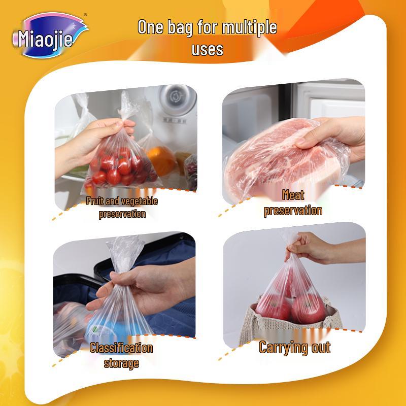 MIAOJIE Break-away Flat-top Food Storage Bags
