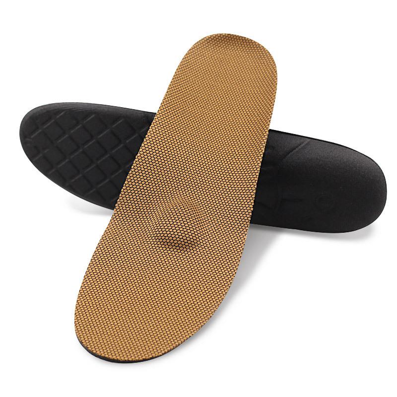 Arch Massage Insole Men's Sweat-absorbing and Breathable Soft Sponge Shock-absorbing and Pressure-relieving Anti-skid Basketball Running Sports Insole