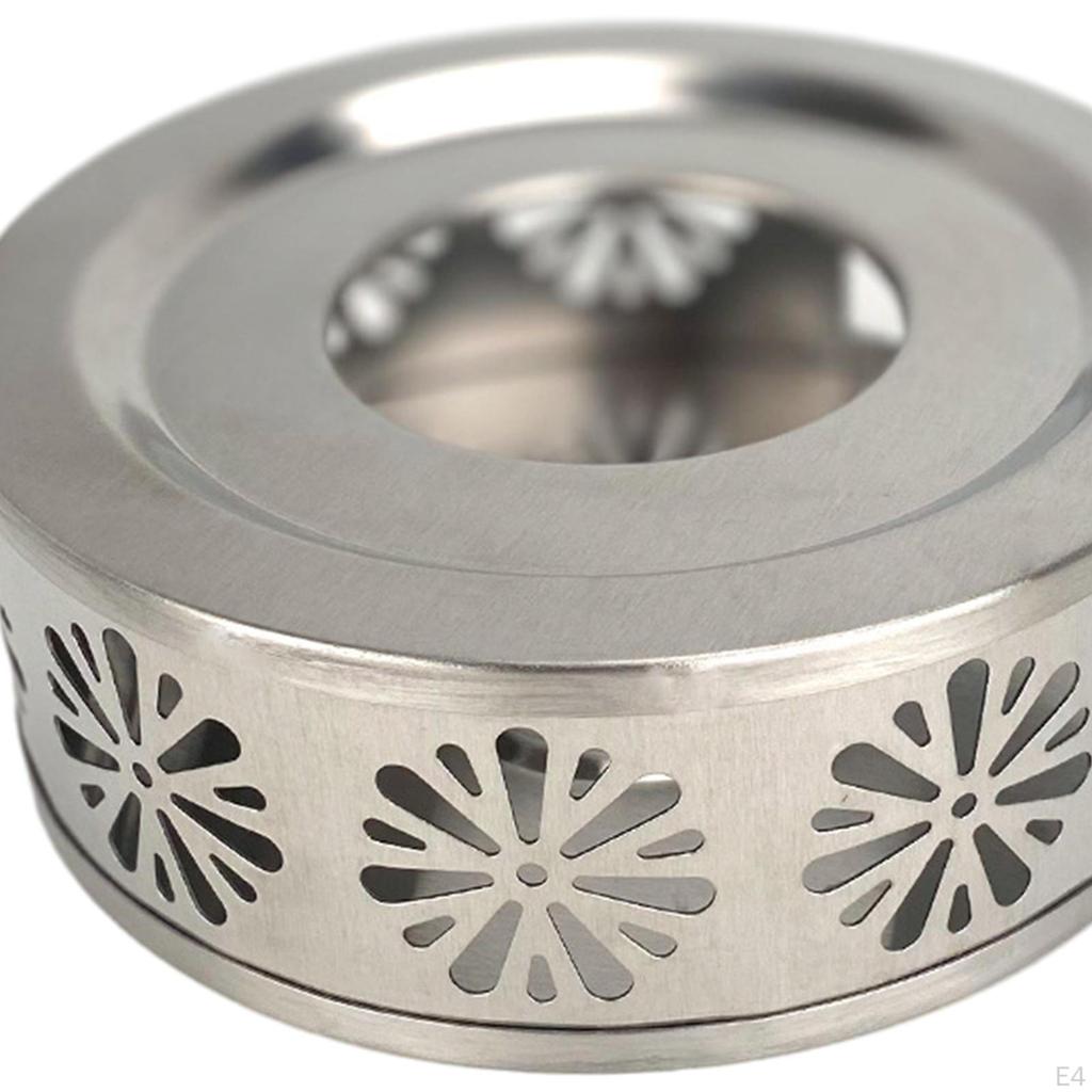 Elegant Stainless Steel Teapot Warmer for Home and On-the-Go