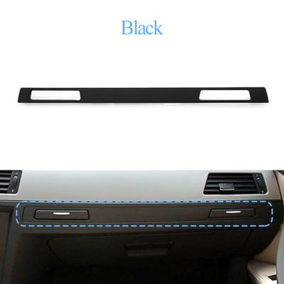 LHD Black Beige Dashboard Water Cup Holder Panel Decoration Cover Strip Trim For BMW 3 Series M3 E90 E91 E92 E93 320i 2005-2012