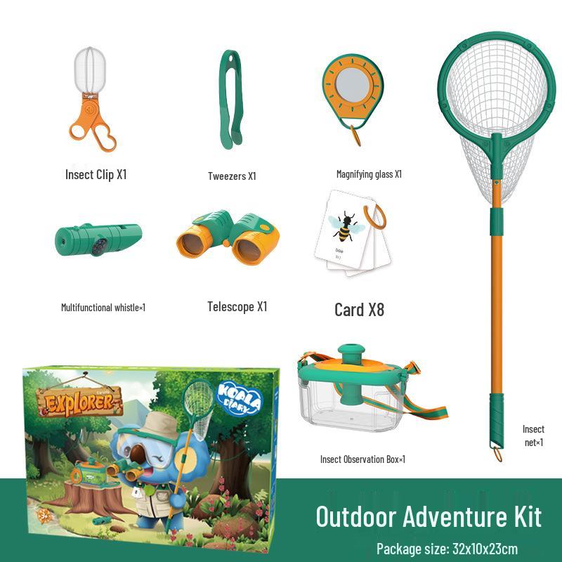 Science Experiment Kit: Insect Observation Box with Magnifying Glass & Animal Catcher