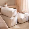 Oxford Cloth Cotton Quilt Storage Bag Visible Luggage Storage Bag Clothes Moving Bag  for Bedroom