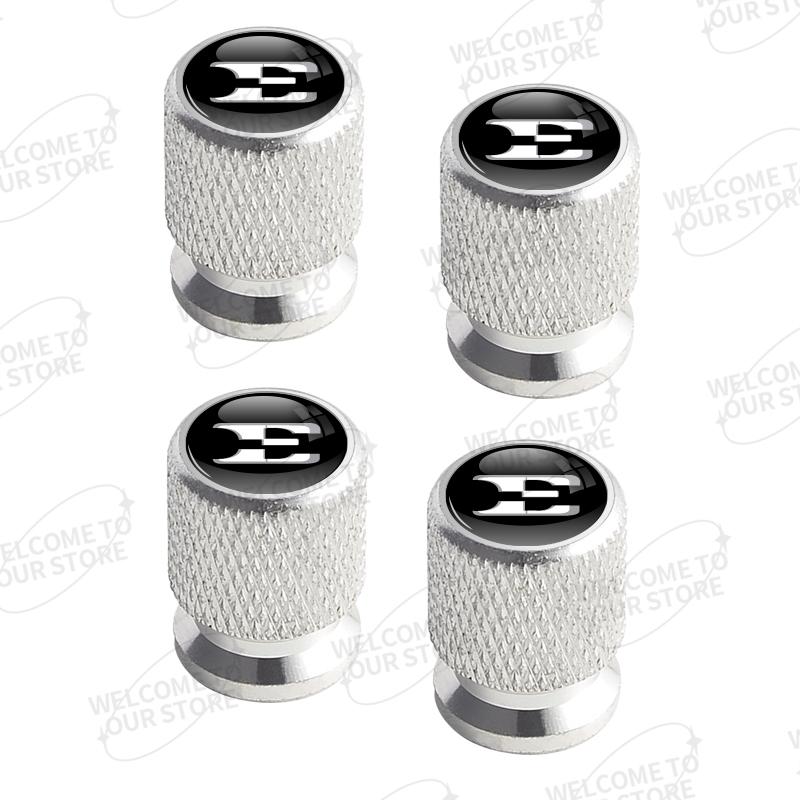 Aluminum For Kia E Logo Stinger Sorento K5 K9 K3 K2 Stonic GT Line 4pcs Car Decor Wheel Tire Valve Caps Stem Cover Accessories