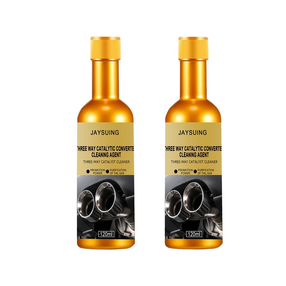 2Pcs 120Ml Catalytic Converter Cleaners Automobile Cleaner Catalysts Easy To Clean Engine Accelerators CSV Cleaning Agent
