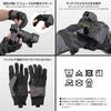 HAKUBA Everyday Photo Gloves 3D Cut Touchscreen Cold Weather Finger 4977187327014 [Size Small, Gray] Foam, Compatible, Protection, Water-Repellent,