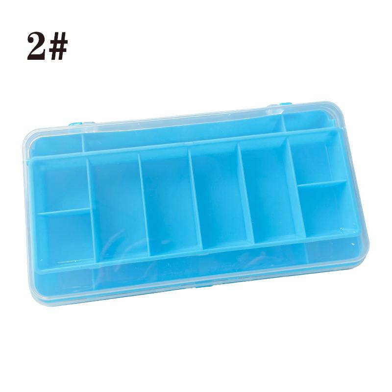 HOWELL 11 Grid Double-Sided ABS Fishing Lure Box 20.6*10.7*4.3cm Tackle Accessory for Lake and River Storage