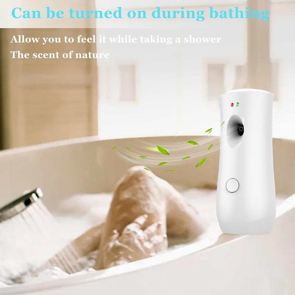 (3-Pack) Automatic Fragrance Dispenser Wall-mounted Aerosol Spray Air Freshener for Hotels, Home, Indoor, Offices, Schools, Restaurants, Commercial