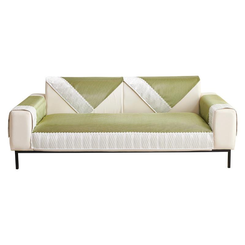 Ice Silk Sofa Cushion Summer 2025 New Summer Sofa Mat Seat Cushion Non-slip and Cool Without Ice Sofa Cover Towel