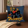 Cartoon Robot G-Goldorak M-Mecha Pillow Case Square Pillow Bedroom Sofa Leisure Comfort Cushion Car Living Room Home Decoration