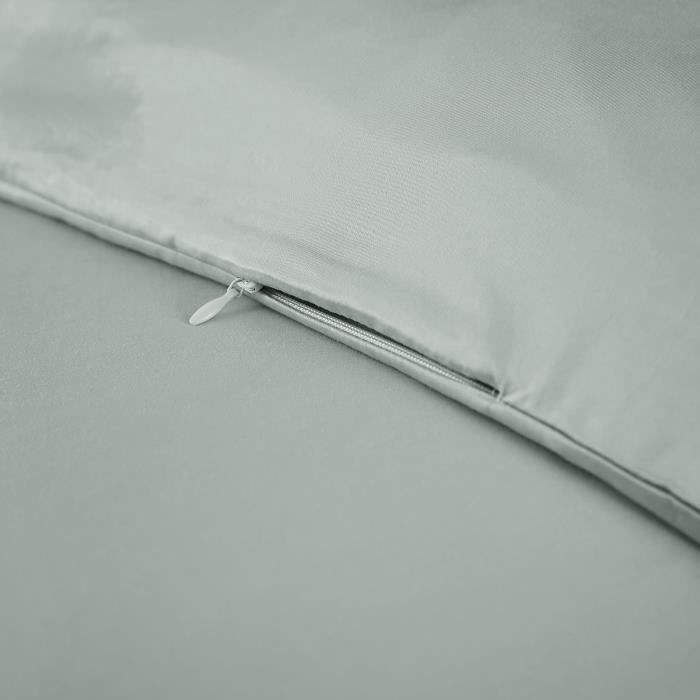 Housse de couette - Salome - Eucalyptus - 240 x 260 cm - 100% viscose de bambou - Oeko-Tex®