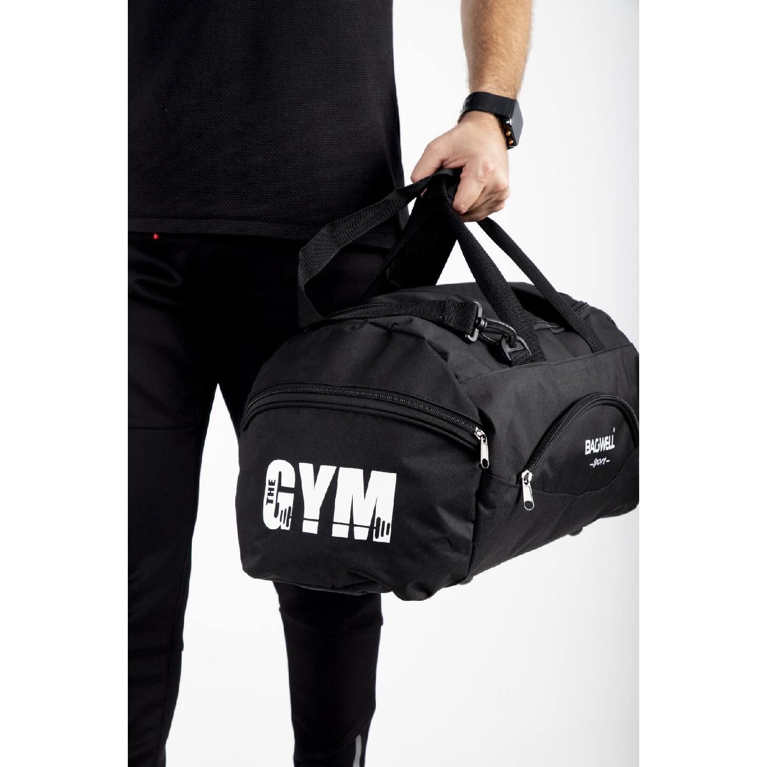 

Large Size Special Sports Bag With 4 Compartments L чорний