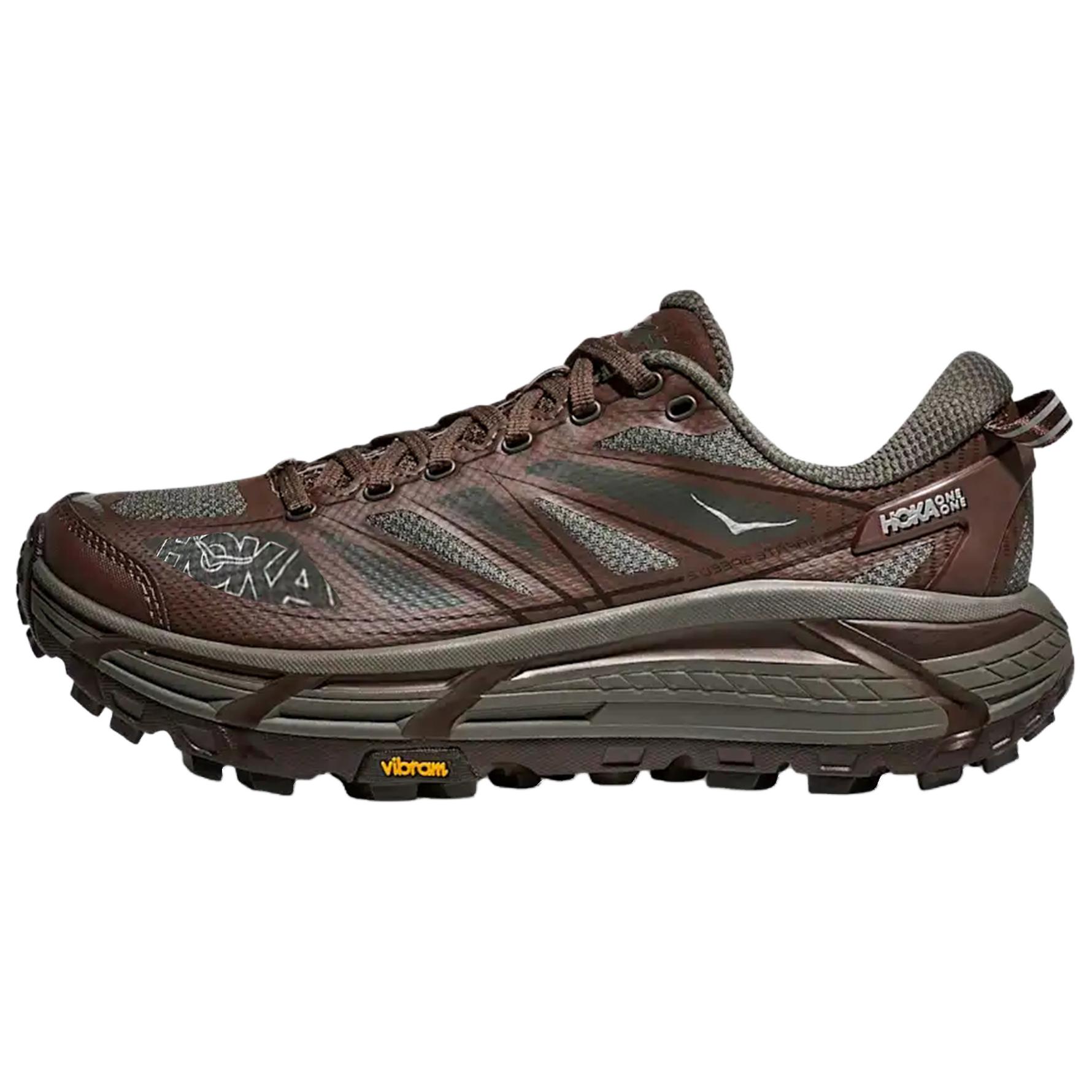 

HOKA ONE ONE Mafate Speed 2 Trail Running Shoes Men s And Women s, Same Style Gray Brown 1126851-AYW 43⅓