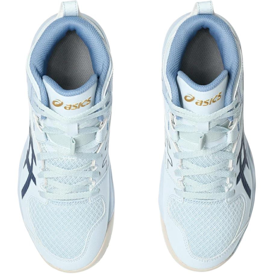 ASICS DUNKSHOT MB 10 Mid top Children's Basketball Shoes White Blue Kids' 1064A023-401