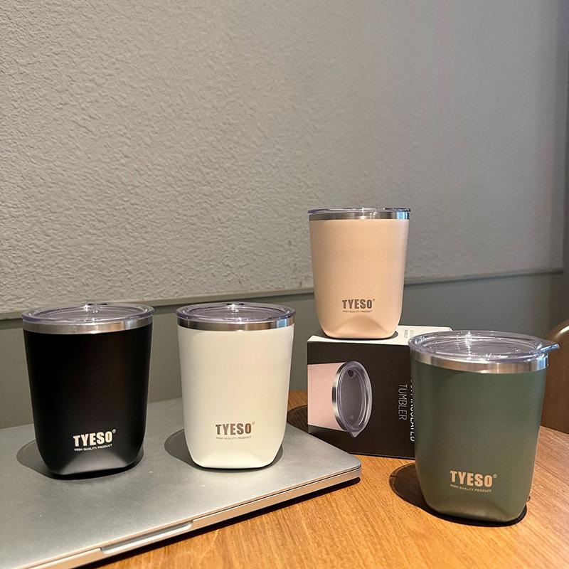 TYESO Mini Thermal Bottle Insulation Cold Small Capacity Vacuum Stainless Steel Coffee Mug Portable Double Layer Thermos Cup