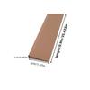 1pc 0.9m/35.43in Multi Purpose Ramp Mat Door Threshold Ramp Self Adhesive Durable Striped Stair Anti Slip Home Accessibility