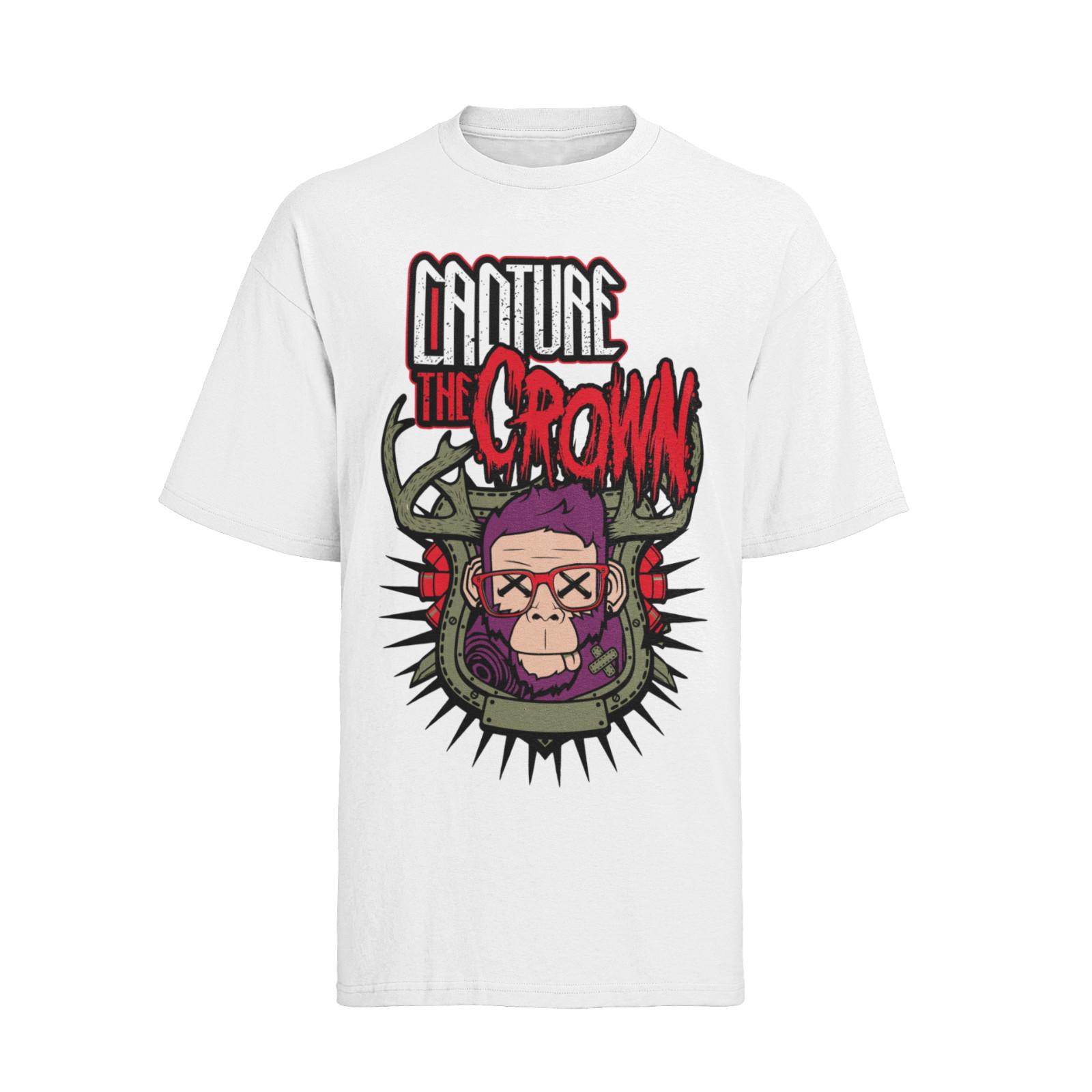 

Retro CAPTURE THE CROWN Band 70s 80s 90s Concert Mens T-Shirt Mens Womens Tees Top S-XXXL S