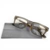 Excellent DITA Glasses WASSERMAN Square Matte Clear Gray mens DTX700 Used