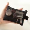 Mesh Makeup Bag Mini Zipper Women Cosmetic Organizer Coin Purse Cute Wallet Small Storage Pouch