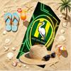 ADO Den Haag Print Beach Towel, Versatile Lightweight Absorbent Beach Towel for Pool Surf Yoga Bathroom, Perfect Birthday Holiday Gift
