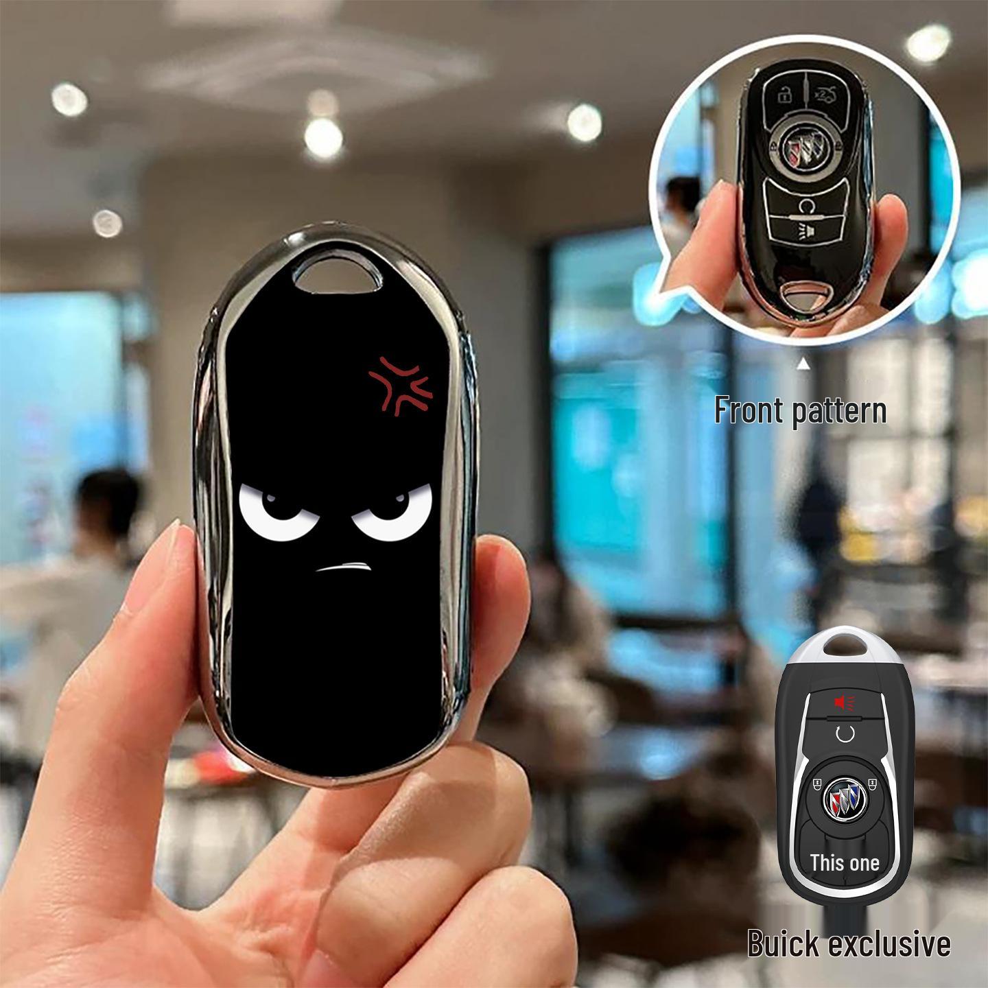 Fits Buick Regal key covers, LaCrosse, Encore pull tabs, GL8, Verano buckles, GL6, Enclave, and Encore flag bags.