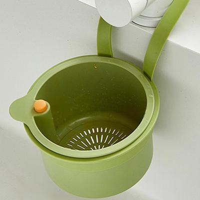 Sink Hanging Strainer Basket Openable Bottom Cover Detachable Kitchen Garbage Filter Multifunctional Quickly Drain Basket