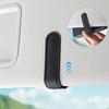 Car Sun Visor Sparkling Glasses Case, PU Leather Fashion Glasses Storage Box, Multi-functional Sun Visor Storage Bag