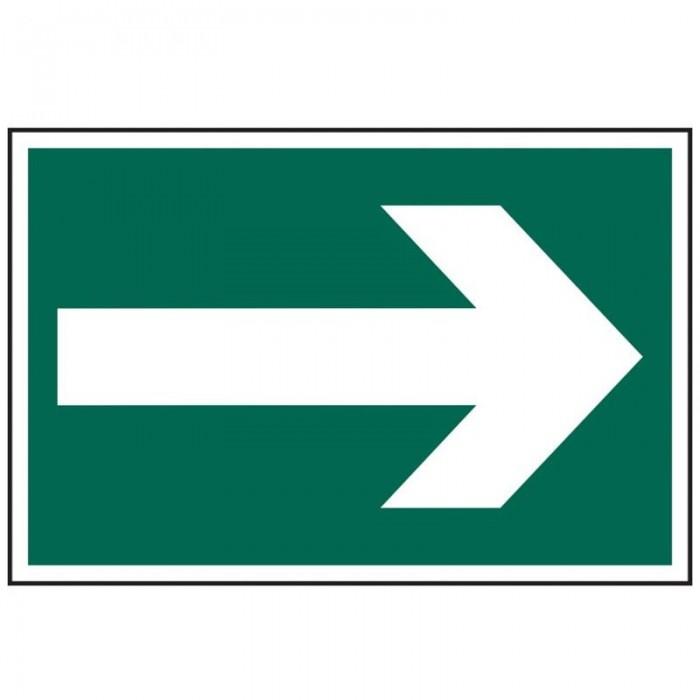 Scan Arrow Symbol - Pvc Sign 300 X 200mm