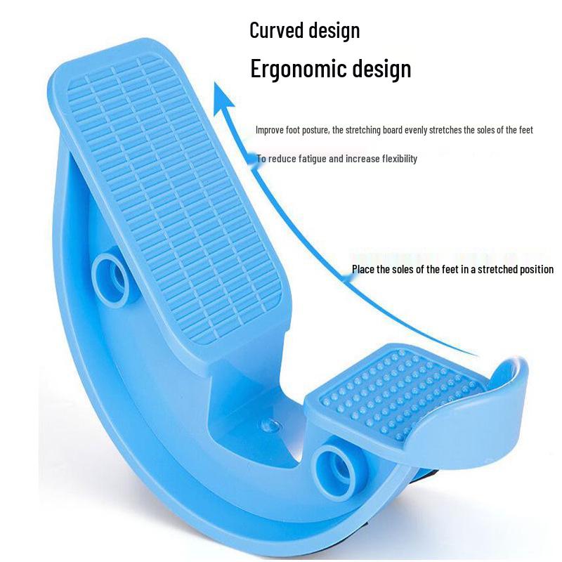 Yoga Balance Wheel: Standing Stretcher, Calf & Achilles Tendon Board for Home Fitness and Stretching.