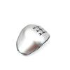 Pasuje do Ford Focus Gearshift Head 5 Gear Cover Silver