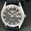 SEIKO 5 AUTOMATIC 6309A VINTAGE JAPAN MENS BLACK COLOR DIAL WATCH a701639-5 R206c-a701639