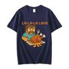 LaLaLa Lava Chicken Jockey Funny Meme T Shirt High Quality Fashion Oversized Tshirt Unisex Unisex Casual Short Sleeve Tshirts