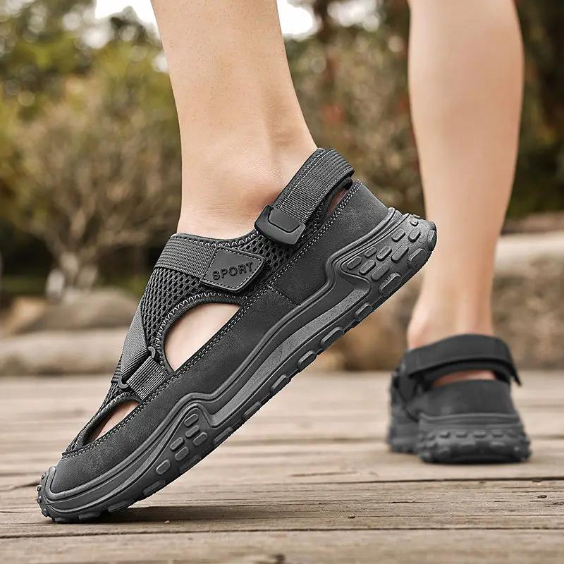 Fashion Trekking Man Sandals Outdoor Hiking Cheap Liquidation Summer 2025 Daily Use Casual Breathable Luxury Designer H 39 Shoes for Men