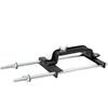 1Pcs Universal Car Adjustable Battery Tray Bracket Storage Battery Holder Tray Mount Hold Down Clamp Bracket Kit For Auto SUV
