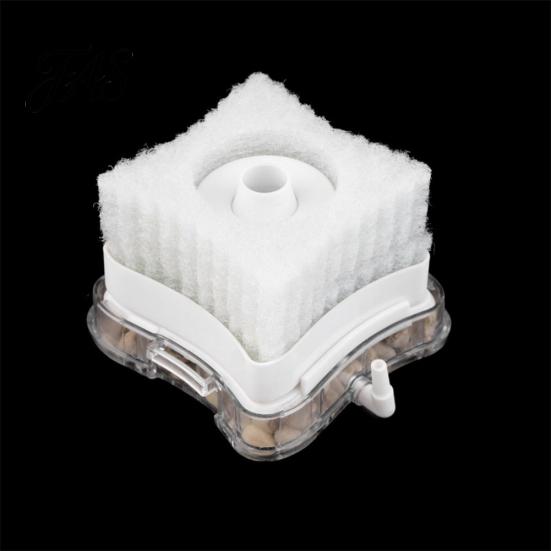 Aquarium Biochemische Zuurstof Luchtgedreven Spons Vis Tank Actieve Kool Filter