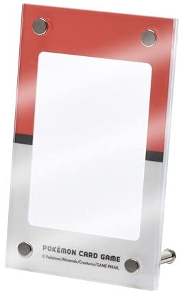 

Pokemon card game display frame monster ball