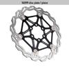 Plaquettes de Frein Flottantes pour Disque de VTT et Vélo Électrique - Rotor 160/180mm Équipement de Cyclisme