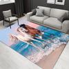1 Stück 23187381330 Teppich mit Muster, Läufer für Wohnzimmer Schlafzimmer Zimmer Bett Stuhl Waschküche Eingangsbereich Flur Hof Rutschfester Outdoor Camping Teppich