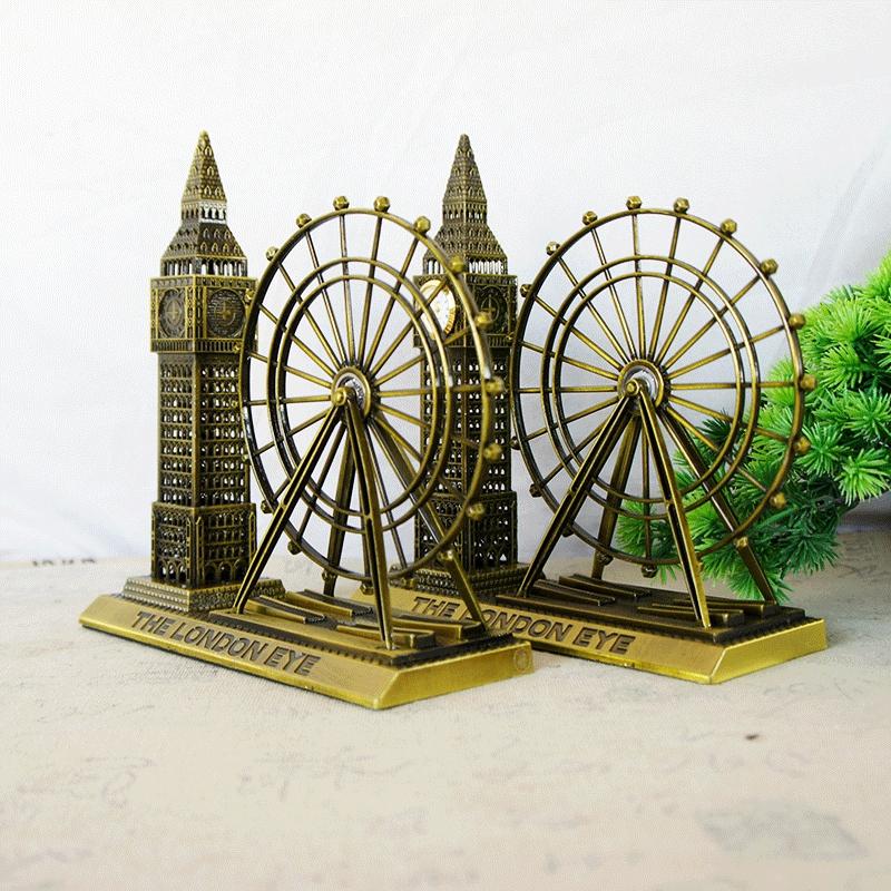 Salvadanaio Inghilterra Metallo UK Londra Souvenir Turistici Cabina Telefonica Rossa Artigianato Decorativo da Scrivania Decorazione Stanza Oggetti per Arredo Casa