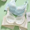 Breathable Lingerie Women's Collection Accessory Breasts Gathered Bra Anti Sagging No Steel Ring Summer Thin Bra
