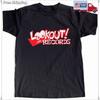 Lookout Records Death Logo Black Unisex T-shirt Size S-