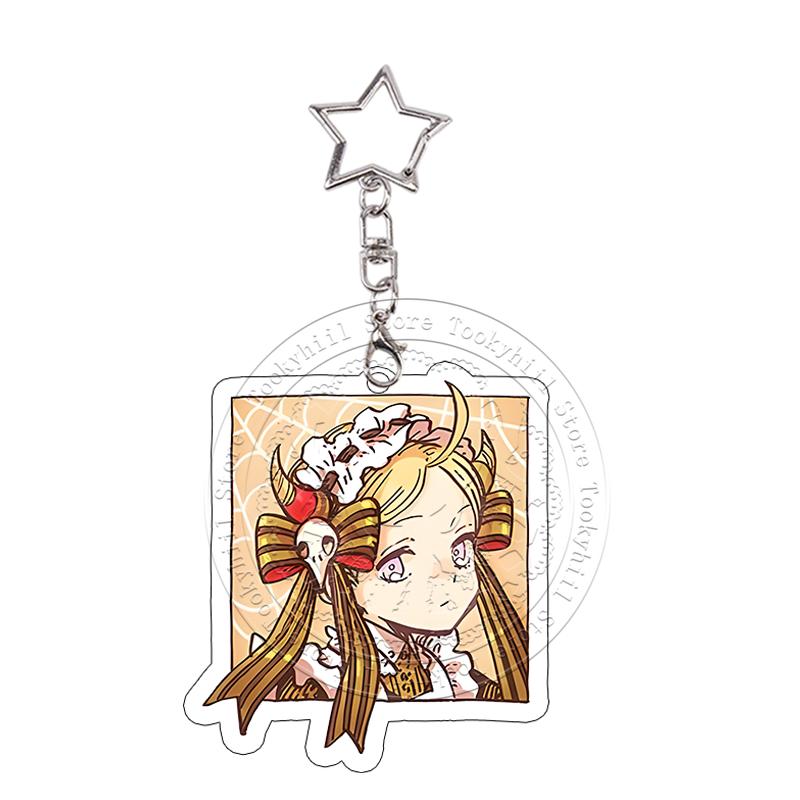 Heksenhoed Atelier Cartoon Acryl Sleutelhanger Kawaii Student Gagaga Qifrey Prachtige Sleutelhanger Karakters Hanger Verjaardagscadeau