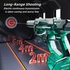 Electric Water Gun With Shiny Light And Muzzle Automatic Water Blaster For Summer Pool Outdoor Fighting Toys For Adults Young Boys
