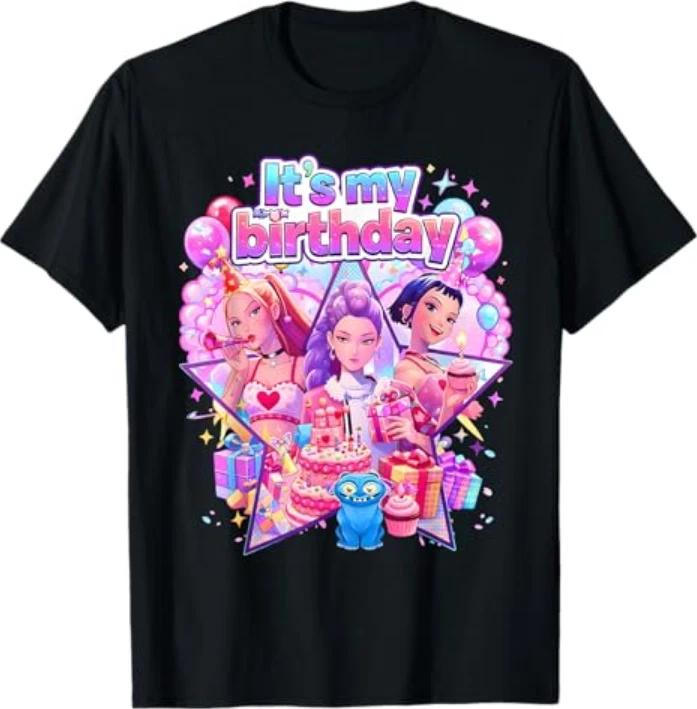 Its My Birthday KPop Cute Chibi K Pop Birthday Girl Kpop TShirt S