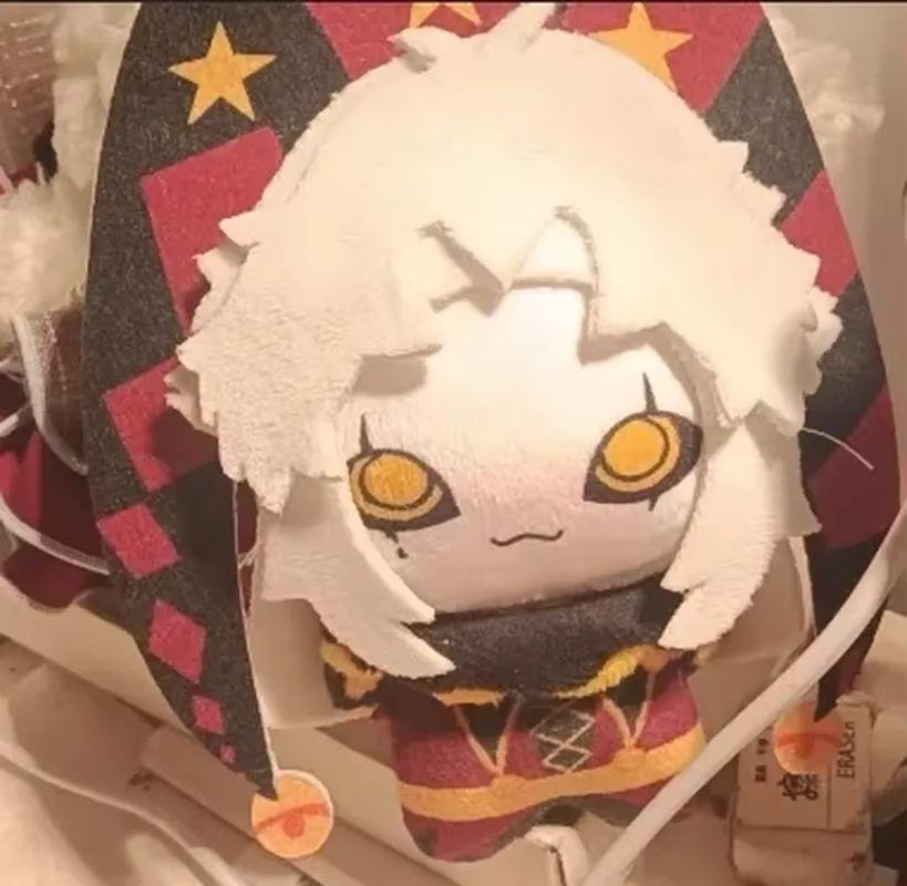 New Hot 10cm Pierrot The Freak Circus Freaks Plush Doll Cute Anime Peripherals Toy Birthday Christmas Gift