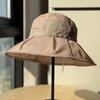 New Outdoor Versatile Wide-brimmed Women's Fisherman Hat, Elegant and Fashionable Beach Hat, Sun Protection Hat for Vacations and Outings