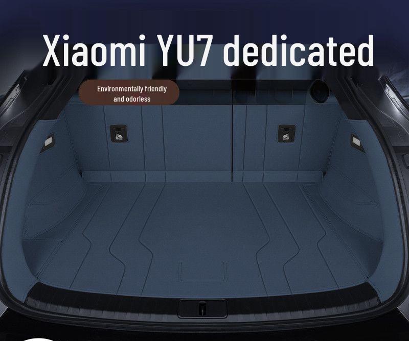 L6F Fully Enclosed Trunk Mat for 25 Xiaomi YU7 Models - New Car Accessories