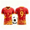 Spain Fan Commemorative Football Jersey Yamal Soccer Jersey Summer Sports T-Shirt Kid's Clothing Tee Woman