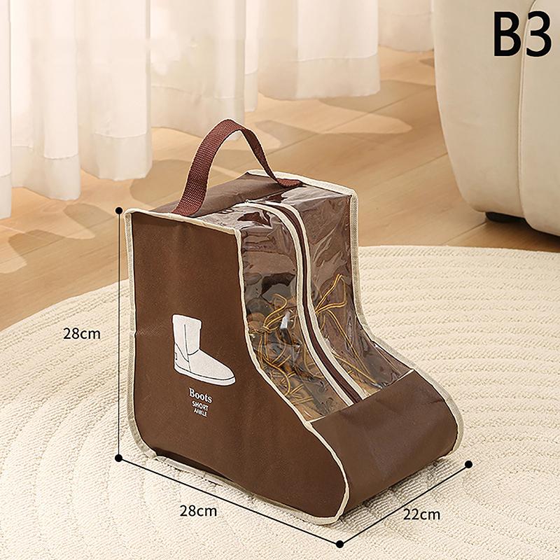 

Сумки для хранения обуви Чехол для длинных резиновых сапог для верховой езды Пылезащитный органайзер Портативный дорожный чехол на молнии Аксессуары Товары для принадлежностей