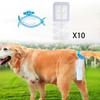 Doggy Waste Bags Disposable Leakproof with Tail Clip for Hiking Home Outdoor Small 1 and 10